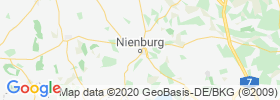 Nienburg map